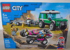 LEGO City 2021 Race Buggy Transporter Turning Action #60288 NEW!!! — photo 1