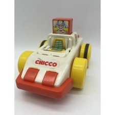 Vintage Plastic Chicco Push N Go #2 Race Car ...