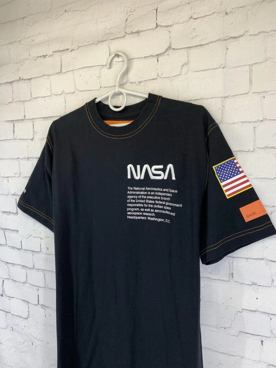 HERON PRESTON NASA MENS T-SHIRT SHIRT JERSEY MAGLIA ORIGINAL SIZE S