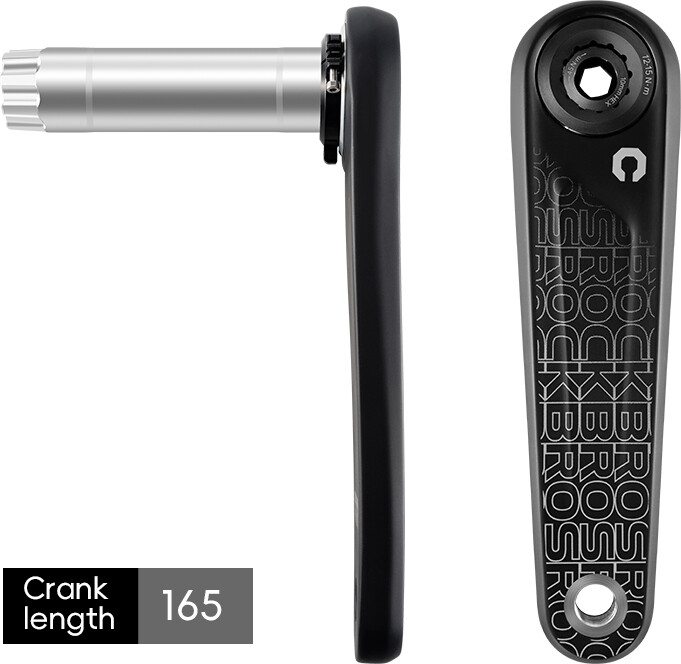 ROCKBROS Crank Arm Assembly-165mm 1213-SpeedDub SpindleCarbon Fiber 38490₽