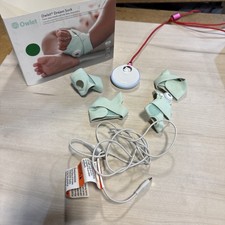 Owlet Dream Sock Mint Baby Smart Monitor Heart Rate  Average Oxygen O2 Open Box