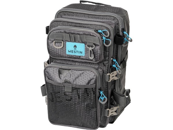 Westin W4 HD Backpack 2 Boxes Large 44X28X27Cm Titanium Grey By TACKLE-DEALS !!!-image