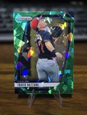 2025 Panini Prizm - Travis Bazzana, Travis Bazzana #29 Green Ice Prizm (RC)