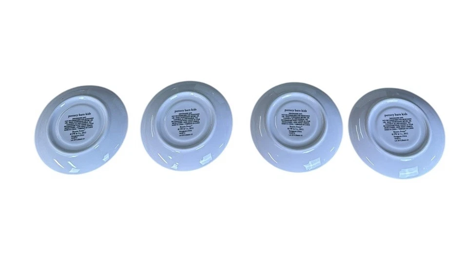 Juego de té de porcelana Pottery Barn Kids Peter Rabbit tetera 4 tazas de té y 4 platillos Foto 3 de 4