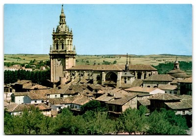 Burgo de Osma Spain Partial View Postcard