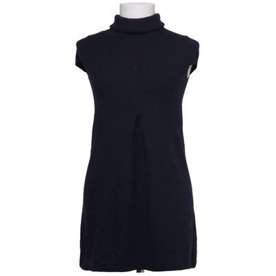 Roberto Collina, Rollkragenkleid, Größe: XS, Blau, Merinowolle, Einfarbig #ghP