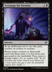 Scrounge for Eternity #114 Edge of Eternities Uncommon MTG