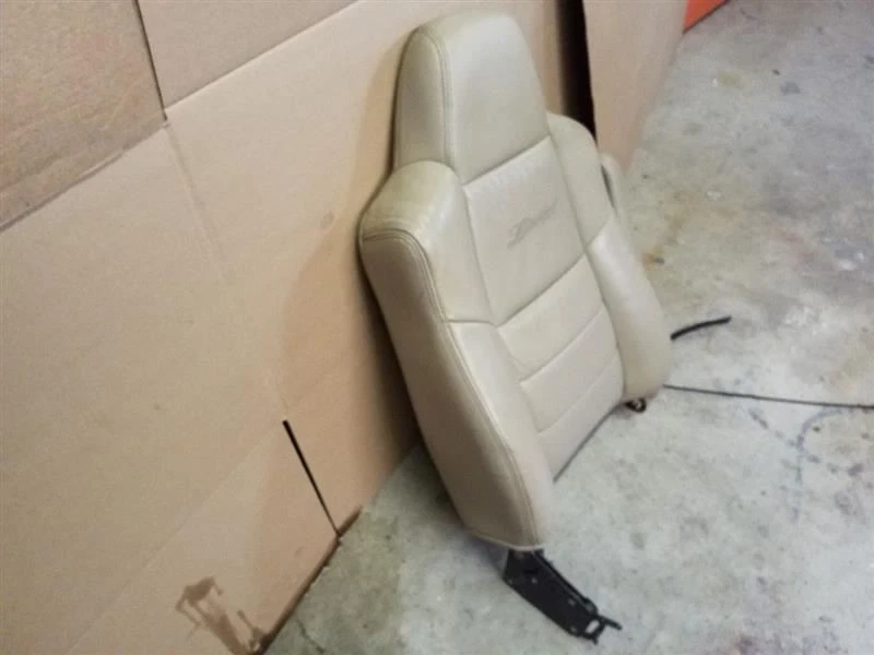 Front Right Passenger Tan Leather Seat Back | Fits 01-04 Ford Excursion Limited - Image 4 of 4
