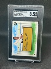 2024 Panini Boys of Summer Willie Mays Patch the Game Leather Auto /99 SGC 8.5🔥