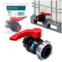 Kugelhahn S60X6 FüR Ibc-Tank 1000L - Ablasshahn Ersatzkugelhahn Gw S75X6