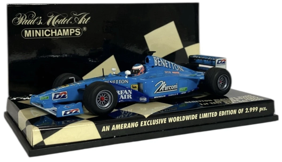 Minichamps 1:18 et 1:8 - 2 - Voiture de course miniature - Mild Seven