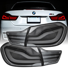Voll LED Lightbar Rückleuchten Set in Smoke für BMW 4er F32 F33 F36 2013–2016