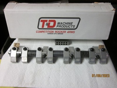 T&D Machine BBF Shaft Rocker Arm Kit W/Edelbrock Heads #7022 | eBay