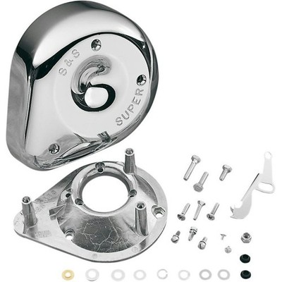S&S Air Intake, Super E/G, Teardrop, Chrome, Harley BT 66-84, Sportster XL 66-85