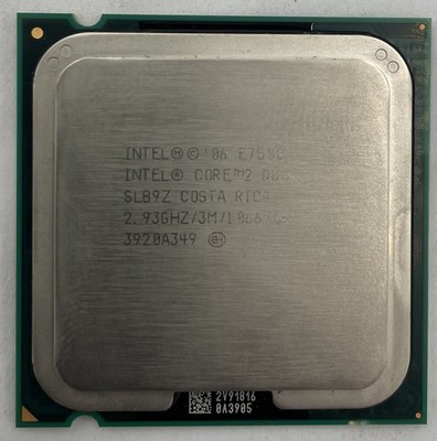 Intel Core 2 Duo E7500 Desktop CPU Processor- SLB9Z