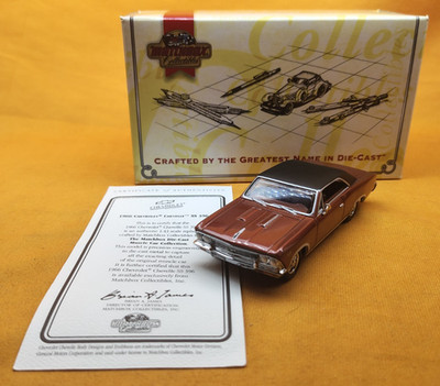 Matchbox Collectibles YMC08-M Maßstab 1:43 1966 Chevrolet Chevelle SS396 Boxed Mod
