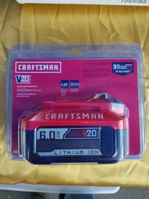 NEW Craftsman V20 6.0Ah Lithium-Ion 20V CMCB206 OEM Power Tool Battery - PICKUP