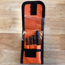 Mitutoyo 985-143 Pin Vise 4 Piece Set: Alloy Steel w/ Oxide Finish, 0 to 0.188"