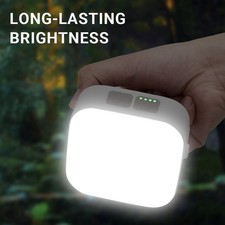 Rechargeable LED Outdoor Camping Lamp Tent Light Solar Lantern Hiking Waterproof