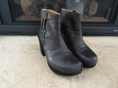 JOHN FLUEVOG Prepare 2.0 Tinder Leather Platform Boots Shoes   9.5