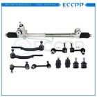 ECCPP 11Pc Complete Power Steering Rack And Pinion Suspension Kit For Chevy Gmc