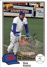 1989 Peoria Chiefs Team Issue Gold 200 #31 Rick Kranitz Phoenix Arizona AZ Card