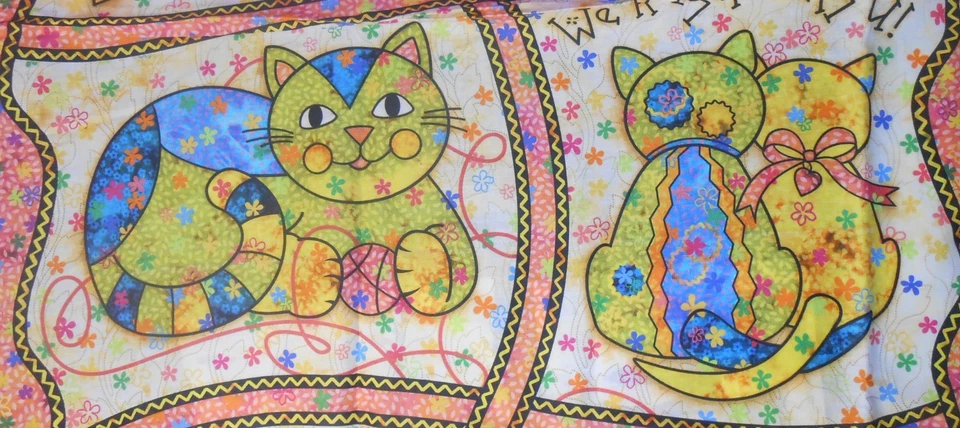 Here Kitty, Kitty, Kitty, Kitty, OVER 7 yards, Continuous Piece, FREE Shipping!! - Image 3 of 4