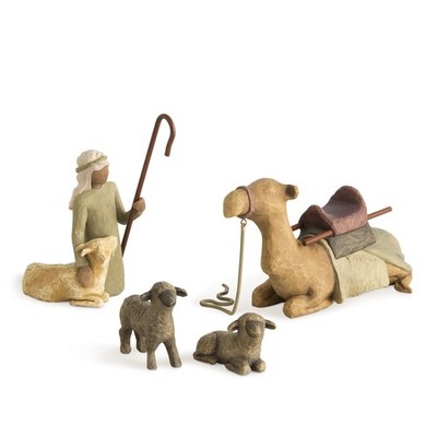 Willow Tree Shepherd & Stable Animals - Nativity Collection Original