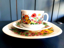Funny Design Biene Maja Willi Flip Teller Tasse Becher 70er Gedeck
