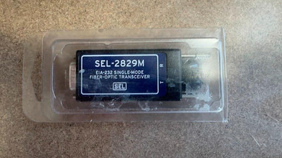 SEL SEL-2829M EIA-232 Single-Mode Fiber Optic Transceiver New in Package