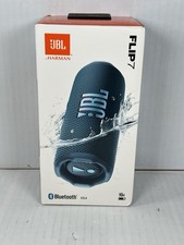 JBL Flip 7 Portable Waterproof Wireless Bluetooth Speaker Blue Sealed NEW