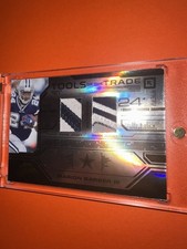 Marion Barber III-PlayoffAbsolute Mem. Tools of the trade 2008- 40/50- Game Worn