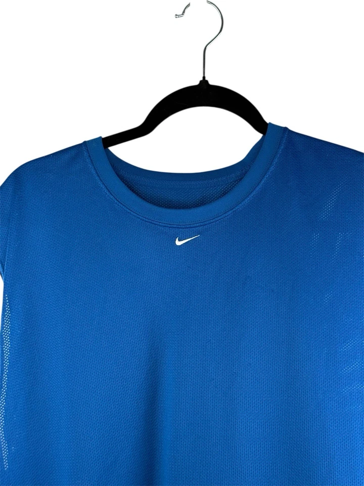De Colección Nike Mini Swoosh Center Dri-FIT Camisa XL Atlética Camiseta sin Mangas Malla Entrenamiento Gimnasio Foto 3 de 4