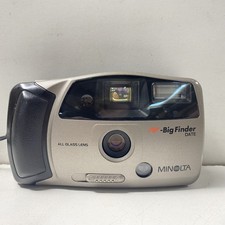 Minolta AF Big Finder Date 35mm Point & Shoot Camera