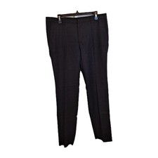 BOSS Hugo Boss Men's "Ben2" Slim Fit 100 Virgin Wool Dress Pants 36R Dark Gray