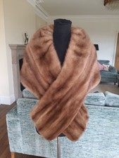 Stola visone mantello scialle bolero giacca sciarpa vera pelliccia visone visone stola visone