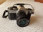 Canon AE-1 with the Canon FD 24mm f/2.8 "No Tariffs"