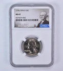 1976-D Washington Quarter MS67 NGC Special Label