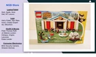 LEGO Animal Crossing Collection du musée de Blathers, jouet de construction, 77056, Neuf, US