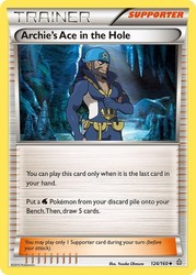 Archie's Ace in the Hole 124/160 XY Primal Clash Uncommon