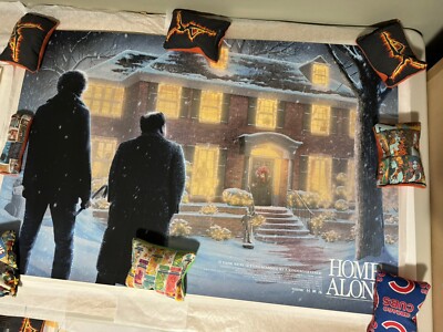 Home Alone Art Screen Print Christmas Movie Poster By Kevin Wilson XX/125 Kevin