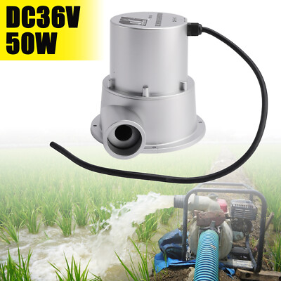 24V Water Flow Turbine Small Hydroelectric Generator DC36V 50W for Home Field US