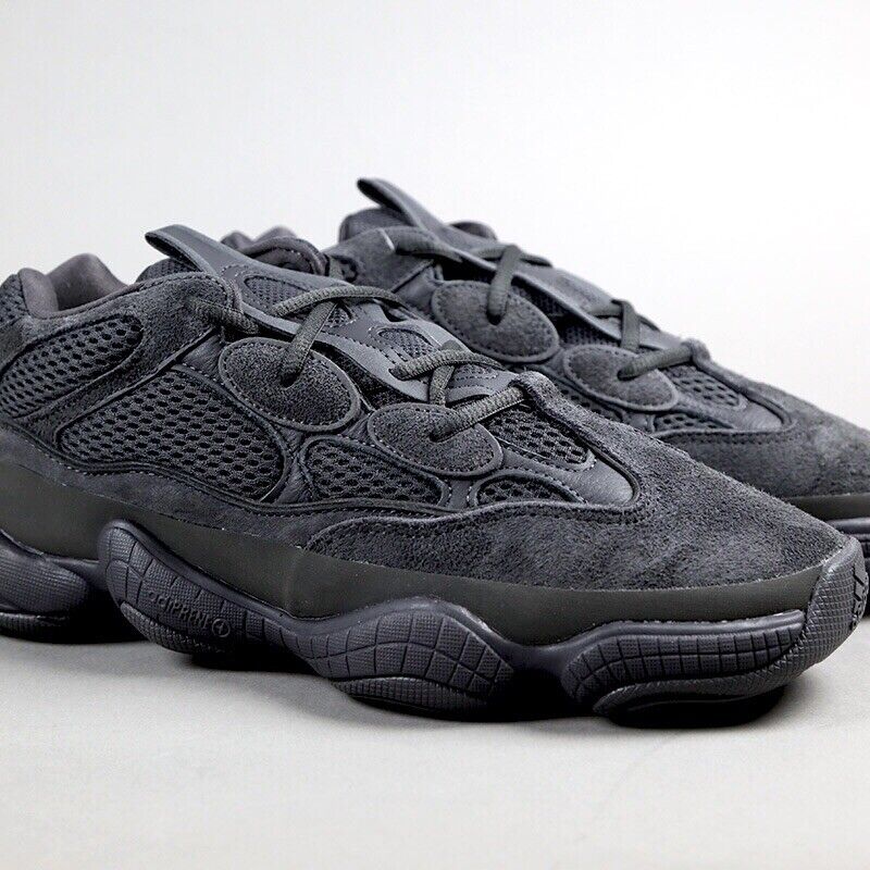 Adidas Yeezy 500 Utility Black Men's Sz F36640 Ortholite 100% 191526370835