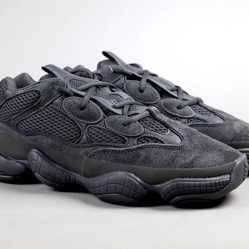 Adidas Yeezy 500 Utility Black Men's Sz 10.5 F36640 Ortholite 100