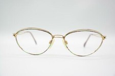 Vintage Atrio 386 Gold Multicolored Oval Glasses Eyeglass Frame NOS