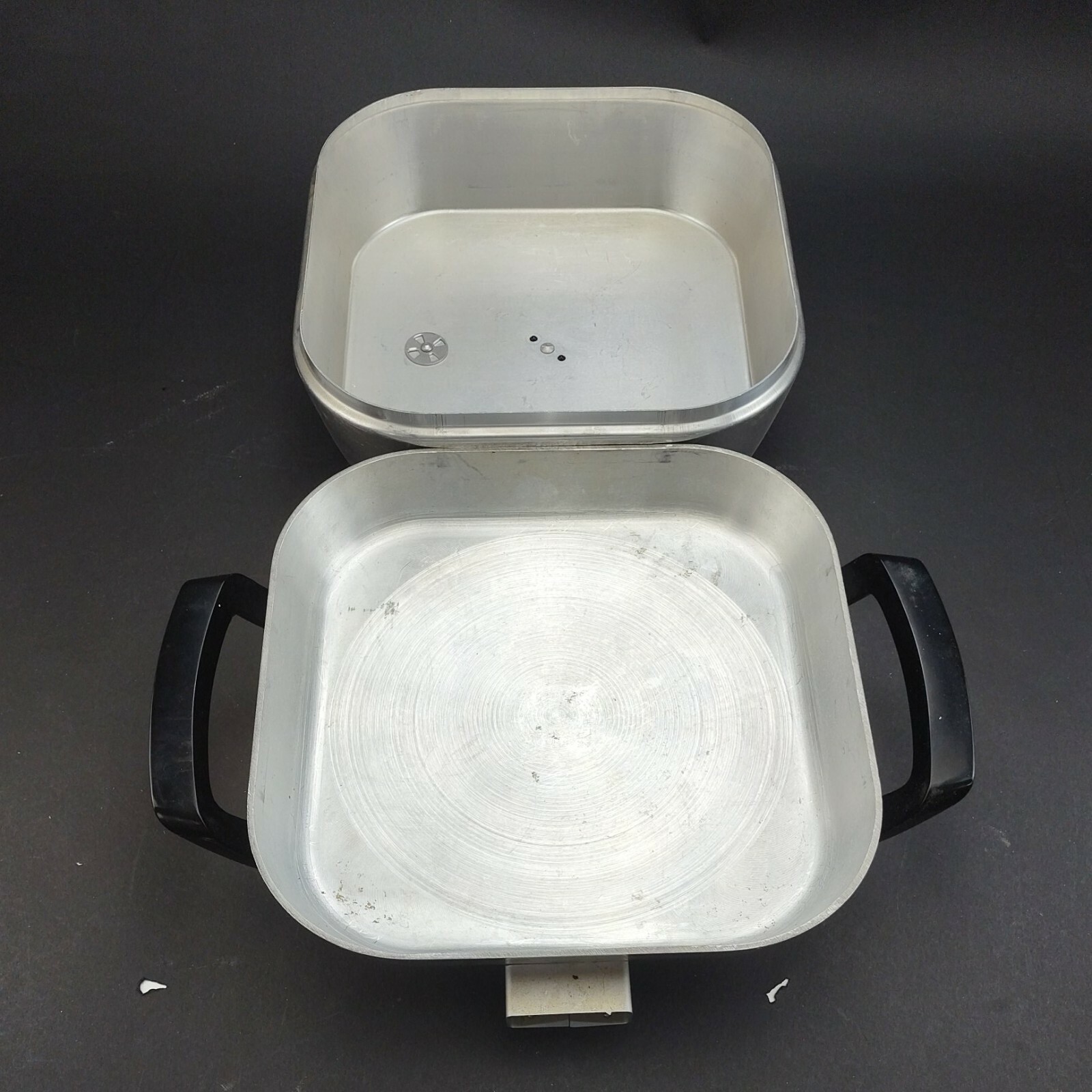 Sunbeam Electric Skillet High Dome Lid Aluminum 721C 425A USA Vntg No Cord Used eBay