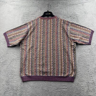 Vintage JOEY RICHI Gold Label 3D Knit Coogie Style Cosby T Shirt
