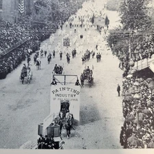 PAINTERS Painting Industry of Philadelphia by Frederick F. Gutekunst 1889 Print