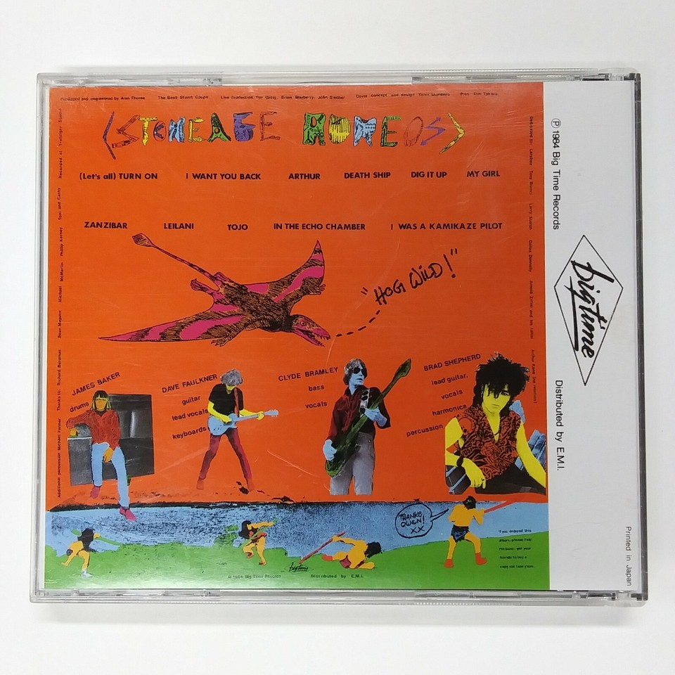 Stoneage Romeos by Hoodoo Gurus CD Made in Japan | eBay
