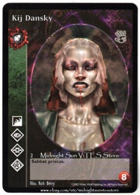 Kij Dansky Tremere Antitribu Black Hand V:TES VTES Vampire CCG